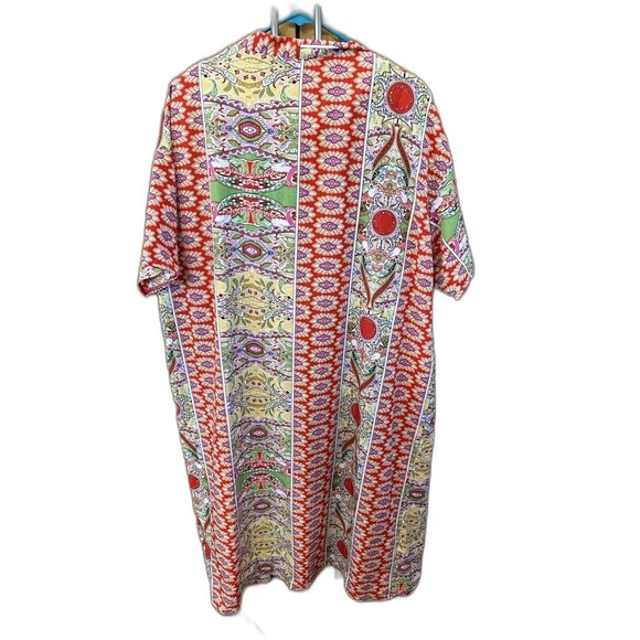 Shein Curve Lune Women Floral Open Front Kimono Shorts Set Pockets Duster 1XL - Picture 2 of 16